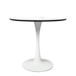 Levede Dining Table Kitchen 4 Person White-2006733275149766657