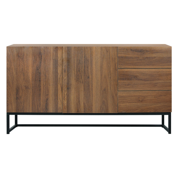 Levede Buffet Sideboard Storage Cabinet Walnut-2006733268245942273