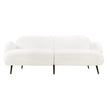 Levede Cloud Sofa 3 Seater Sherpa Fleece White-2006732843321004033