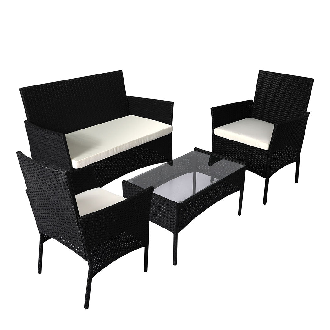 Levede 4PCS Outdoor Furniture Setting-2018816937542422529