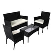 Levede 4PCS Outdoor Furniture Setting-2018816937542422529