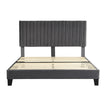 Levede Bed Frame Queen Size Mattress Grey-2018816929078317057