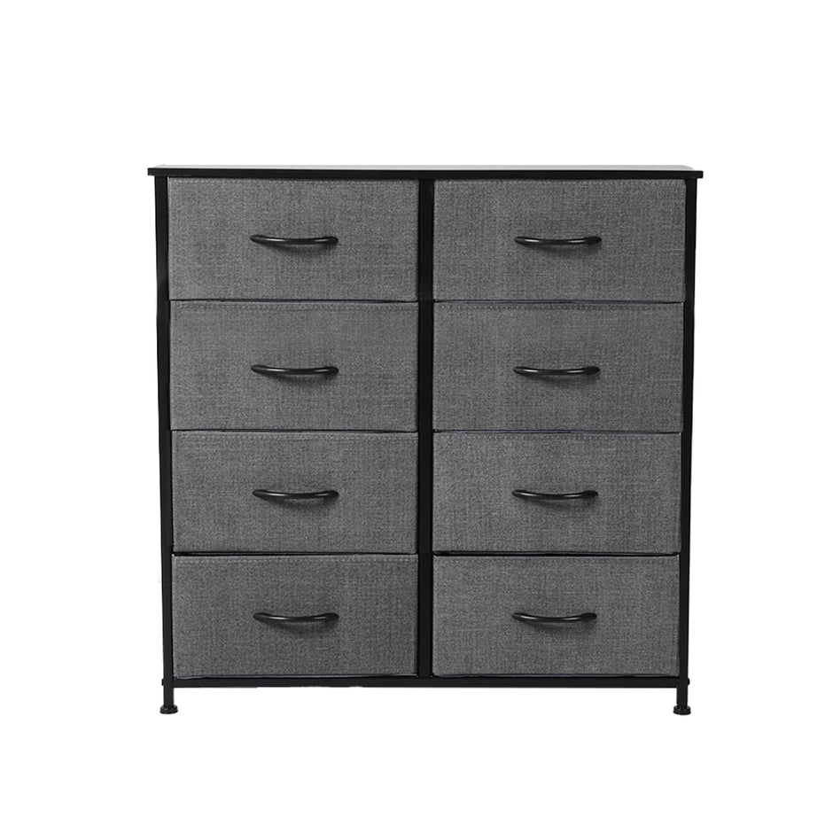 Levede Storage Cabinet Tower Chest Dark Grey-2018816882634788865
