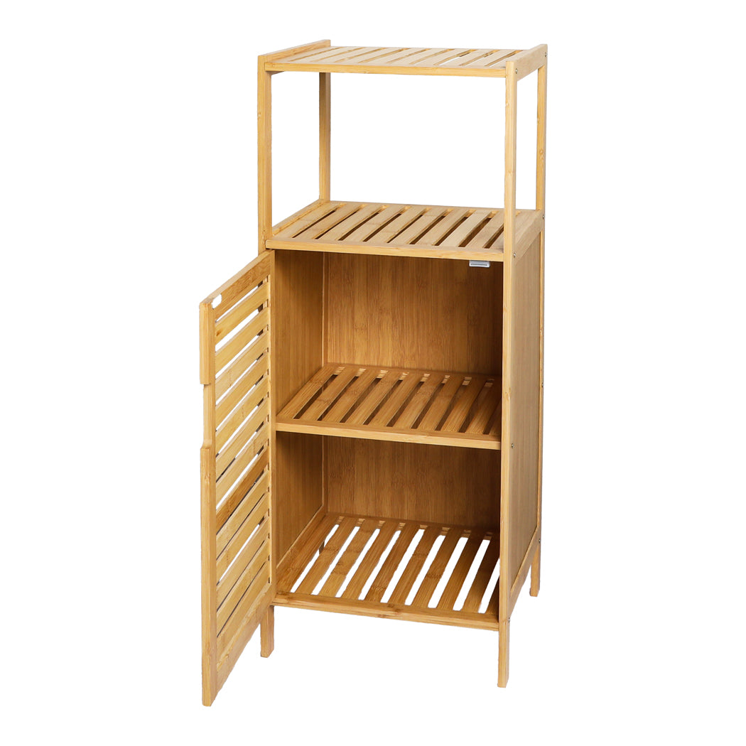 Levede  Bathroom Bamboo Storage Cabinet Natural-2006732840821198849