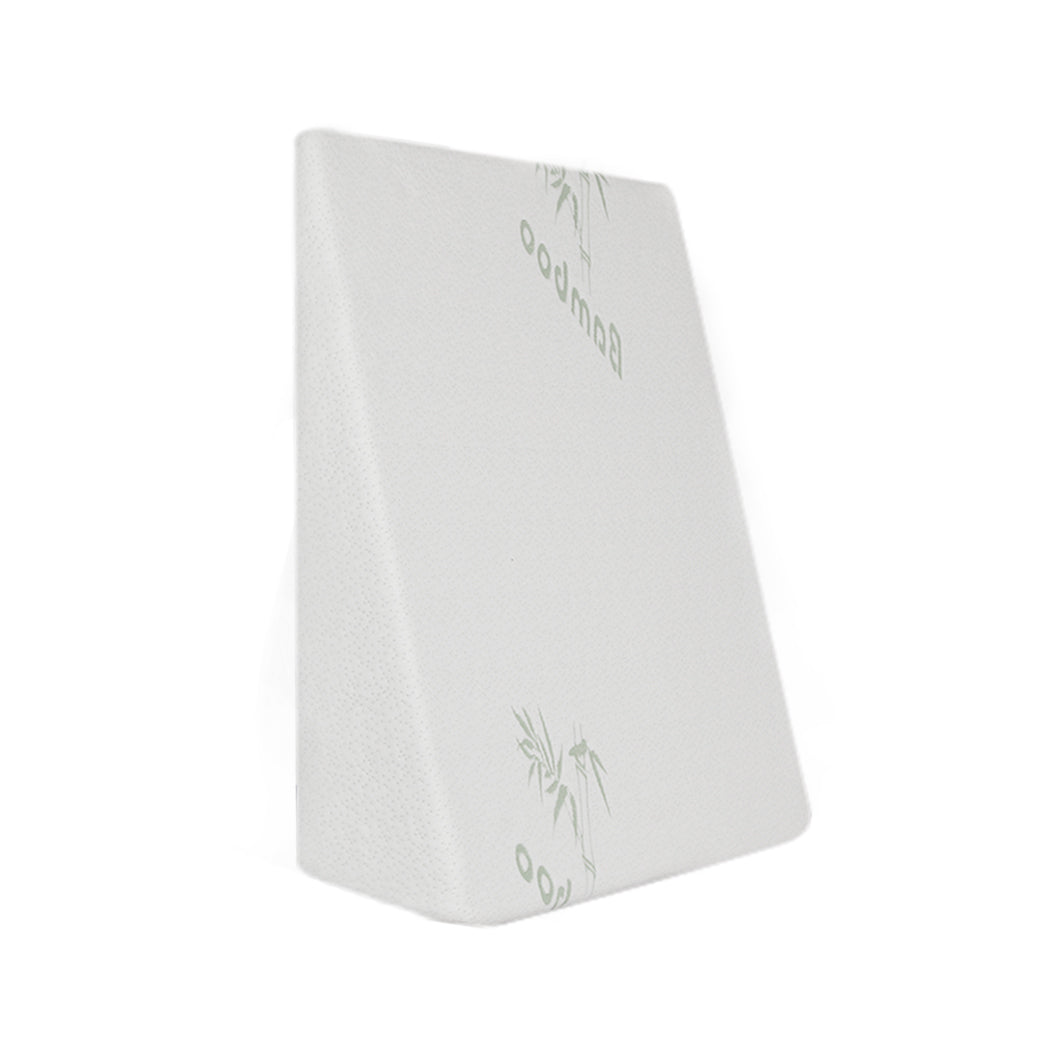 DreamZ Bedding Wedge Pillow Memory Foam White 19-2006733150843179009