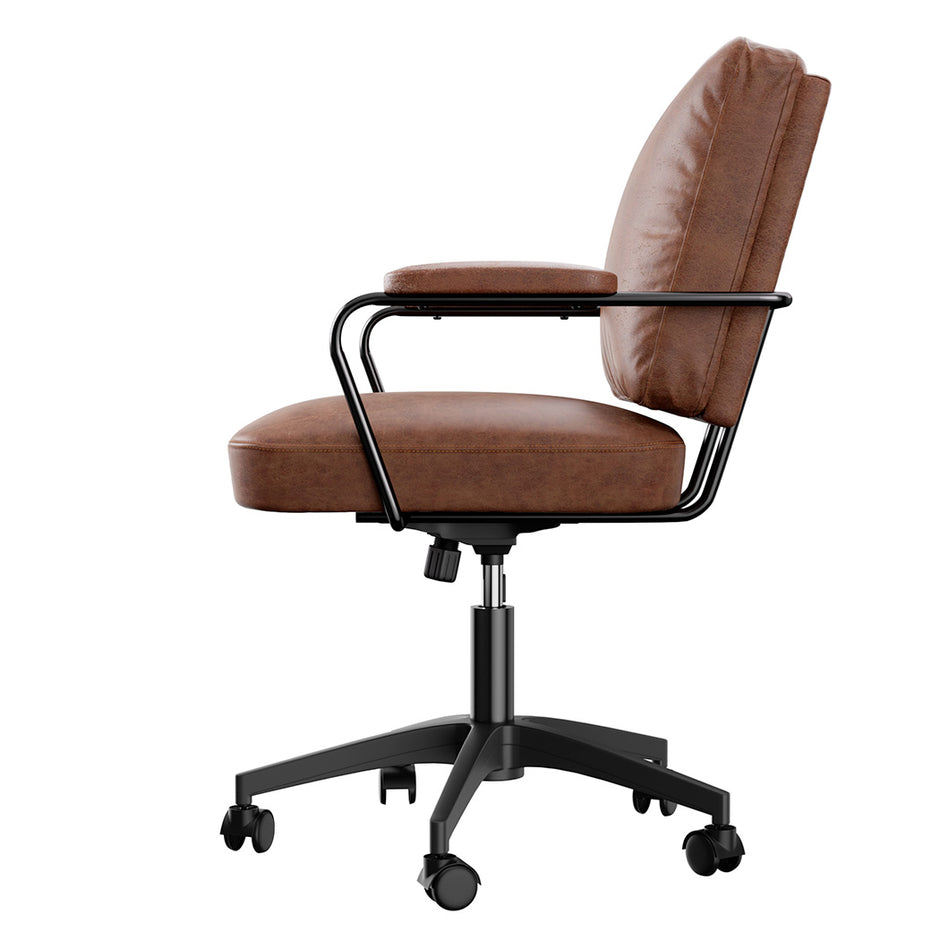 Levede Office Arm Chair Leather Executive Chairs-2006732703457742849