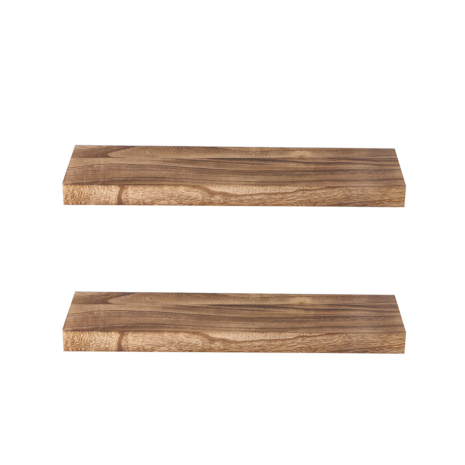 Levede 2 Pcs Floating Shelves Wall Mounted Medium-2006733235324850177