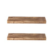 Levede 2 Pcs Floating Shelves Wall Mounted Medium-2006733235324850177