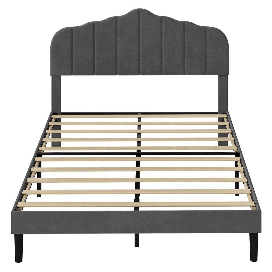 Levede Bed Frame Upholstered Platform Mattress Base Double-2011971106843529217