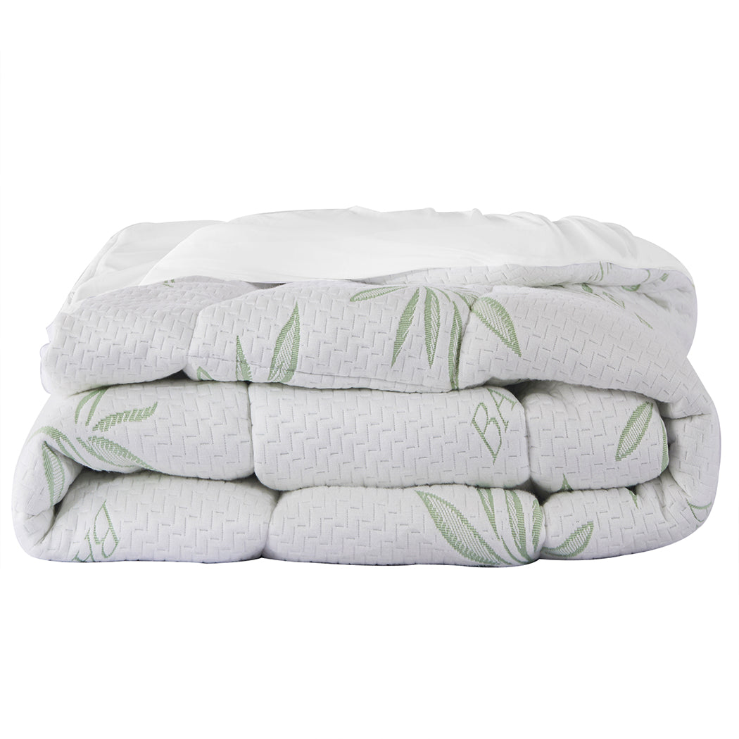 Dreamz Bamboo Pillowtop Mattress Topper Single-2006733099244851201