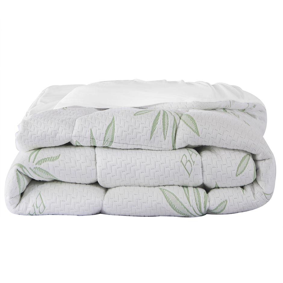 Dreamz Bamboo Pillowtop Mattress Topper Single-2006733099244851201
