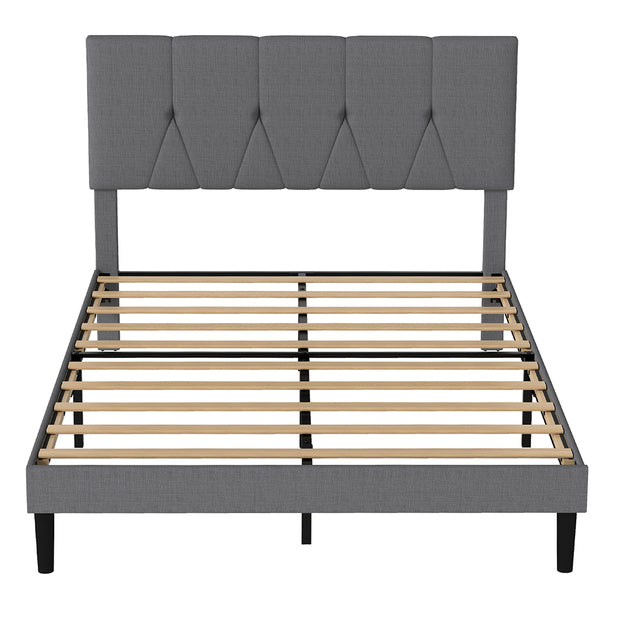 Levede Bed Frame Upholstered Platform Mattress Base Double-2011971105467797505
