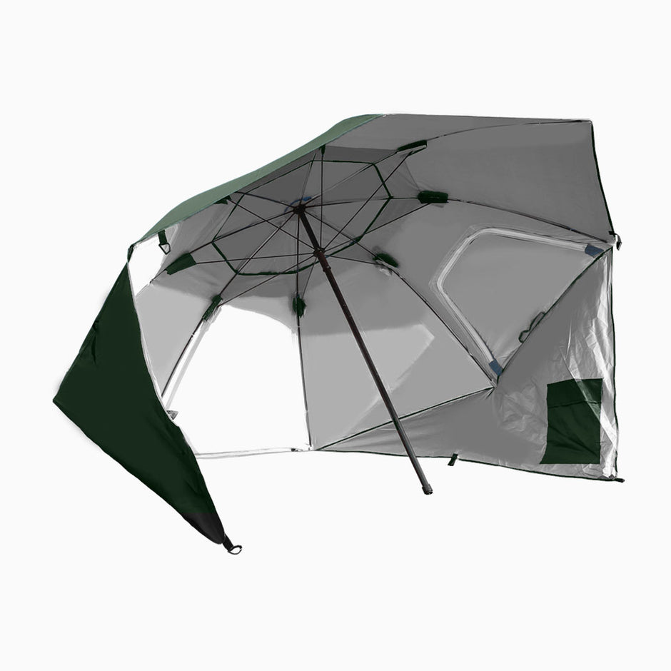 Mountview Beach Umbrella Outdoor Umbrellas Green 2.13M-2018816743358730241