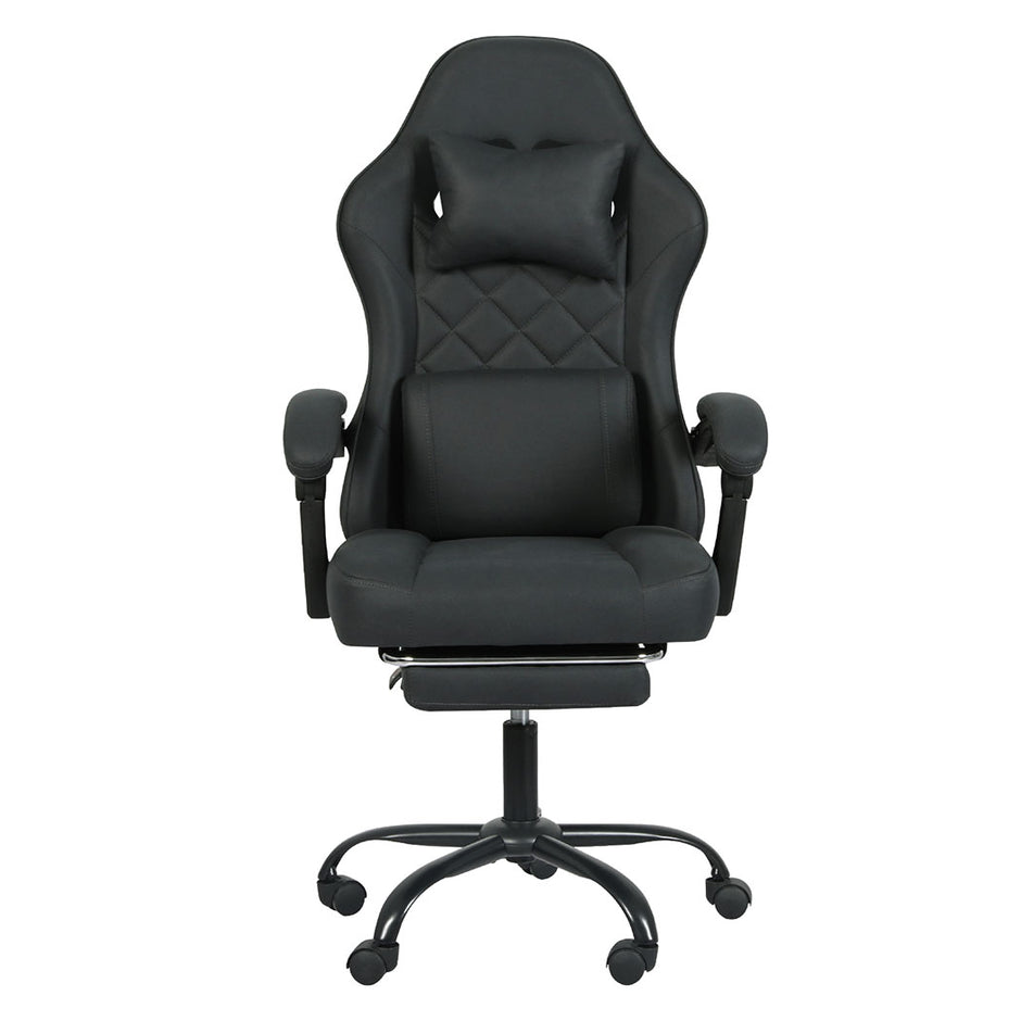 Levede Office Chair High Back Suede Fabric Gaming Chair-2006733418200698881