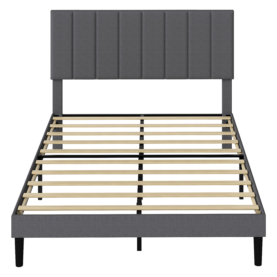 Levede Bed Frame Upholstered Platform Mattress Base Double-2011971106159857665