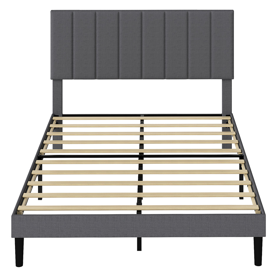 Levede Bed Frame Upholstered Platform Mattress Base Double-2011971106159857665