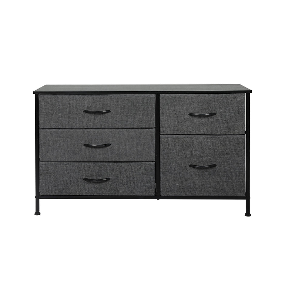 Levede Storage Cabinet Tower Chest Dark Grey-2006733272687710209