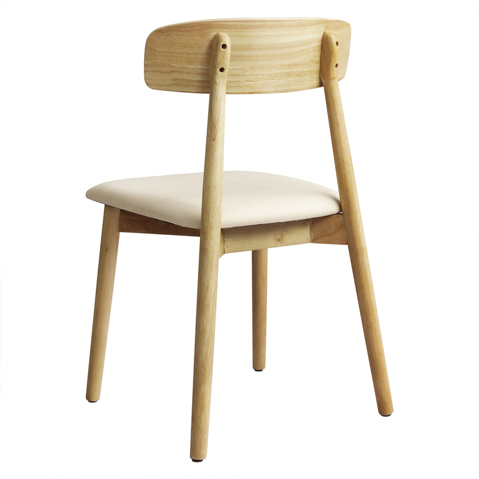 Levede 2x Dining Chairs Kitchen Chair Natural-2018816919242674177