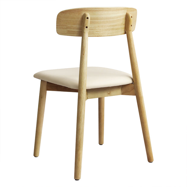 Levede 2x Dining Chairs Kitchen Chair Natural-2018816919242674177