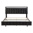 Levede  Floating Bed Frame Double with Headboard LED Lights Mattress Base-2006732834760429569