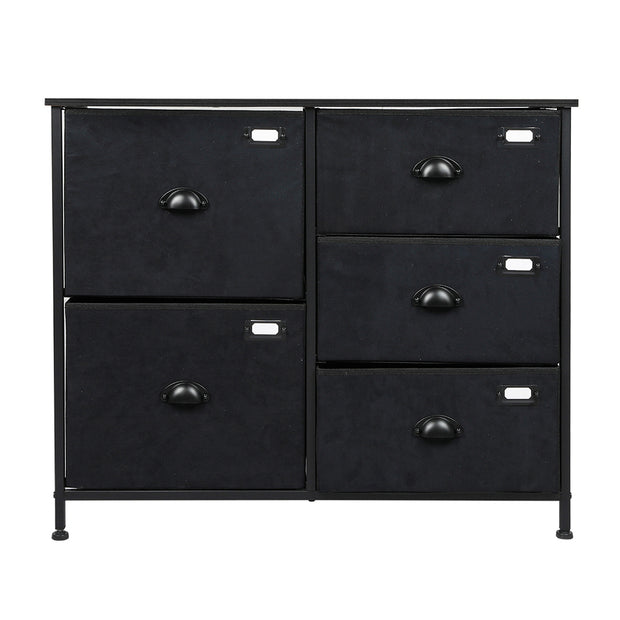 Levede Chest of 5 Drawers Storage Cabinet-2006733276332560385