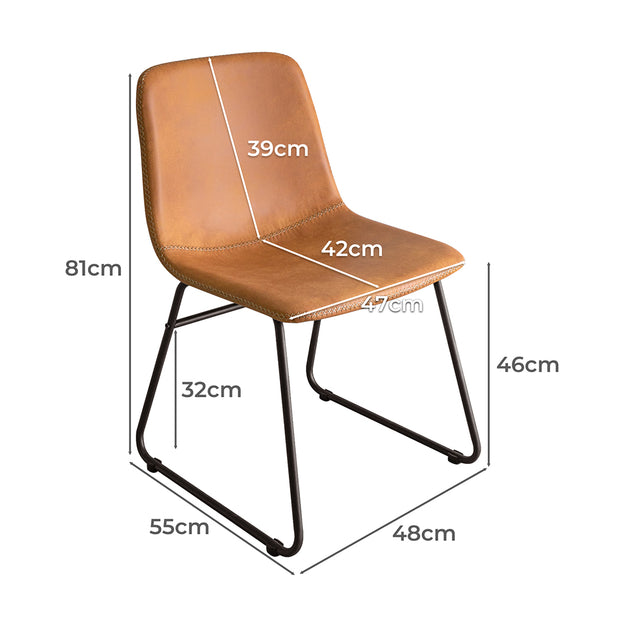 Levede 8x Dining Chairs Kitchen Table-2006732733312798722