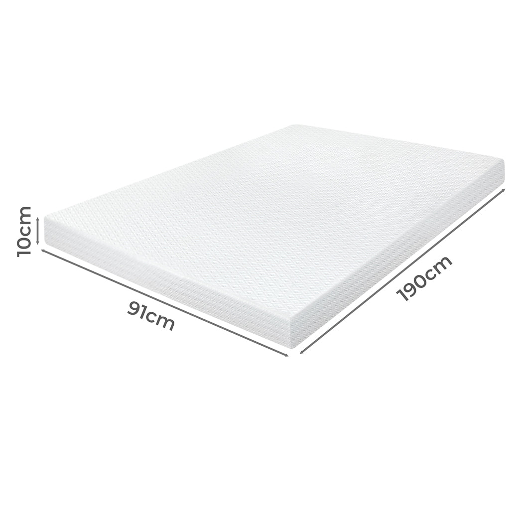 Dreamz Dual-Layer Memory Foam Mattress Topper 10cm-2017004949132677122