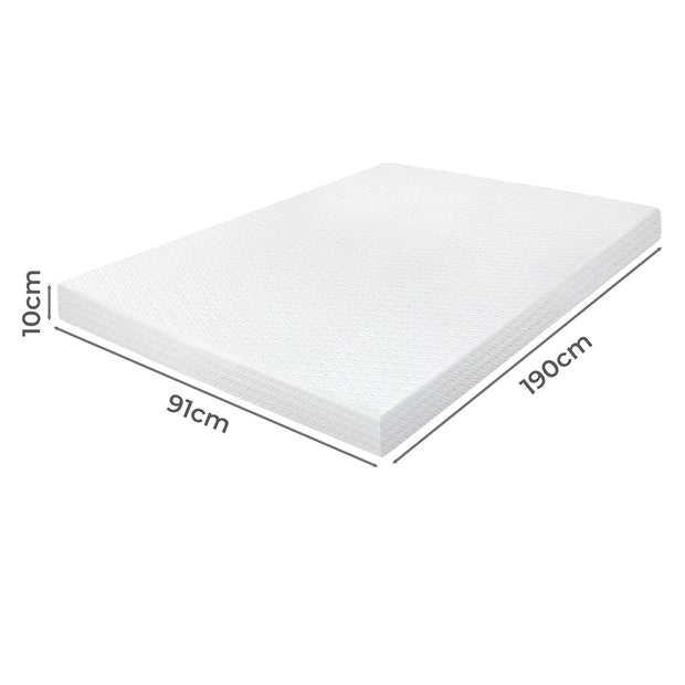 Dreamz Dual-Layer Memory Foam Mattress Topper 10cm-2017004949132677122