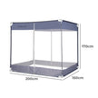Dreamz Mosquito Bed Nets Foldable Canopy Square Blue-2006733082945785858