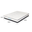 Dreamz Pocket Spring Mattress HD Foam Double-2018816868399321090