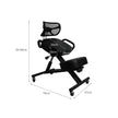 Levede Kneeling Chair Office Ergonomic Black-2006733286877040642