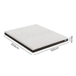 Dreamz Queen Mattress Gel Memory Foam Cooling Breathable 15cm Medium Firm-2018816923105628162