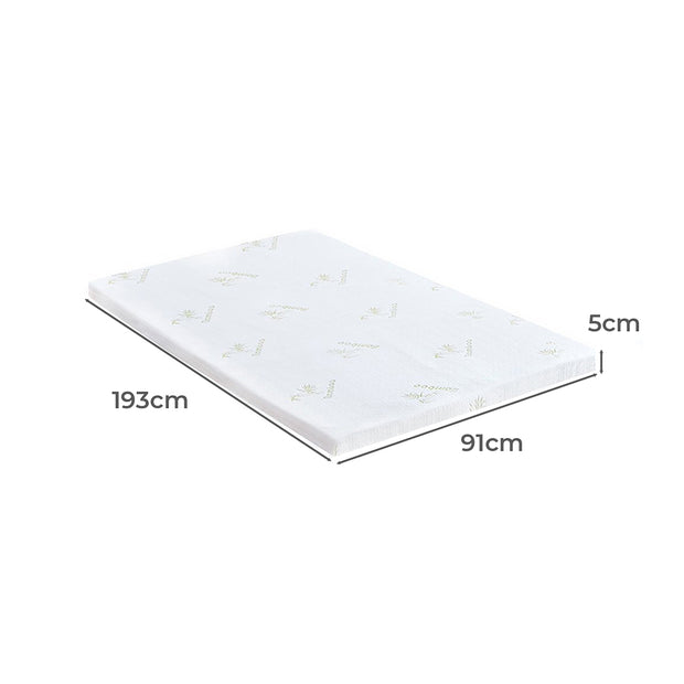 DreamZ 5cm Thickness Cool Gel Memory Single-2006733141116588034