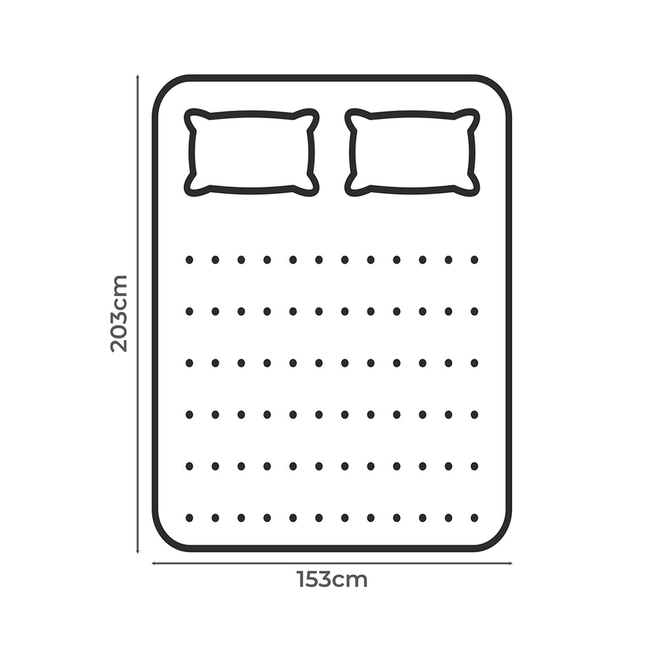 Dreamz Pillowtop Mattress Topper thickness 5cm-2006732830742286338