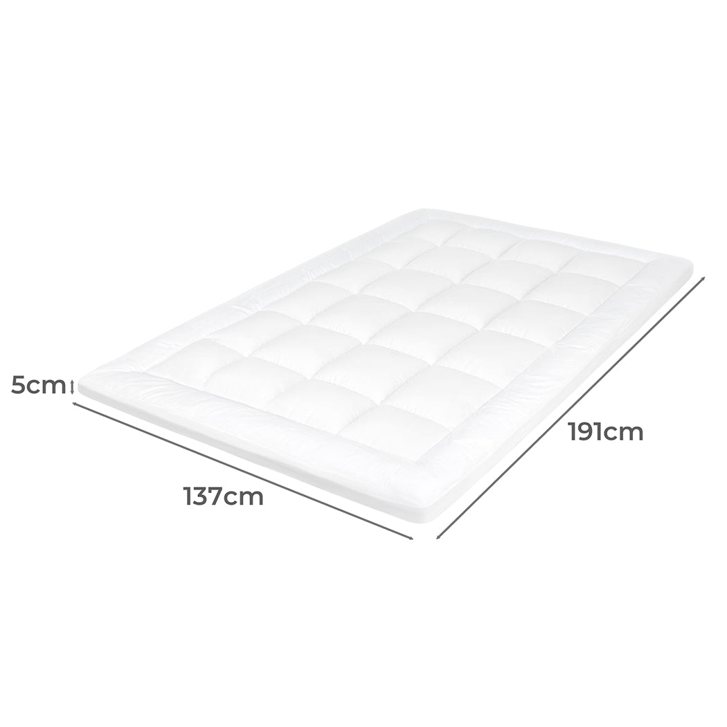 Dreamz Mattress Topper Pillowtop Cover Bed Protector Double-2018816782344785922