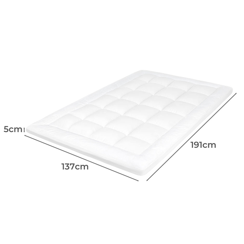 Dreamz Mattress Topper Pillowtop Cover Bed Protector Double-2018816782344785922