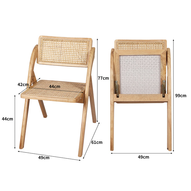Levede 8X Dining Chairs Foldable Accent-2006732726669021186