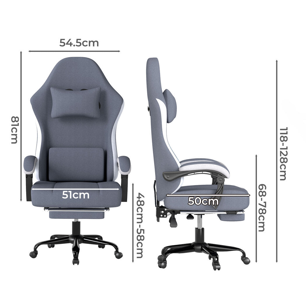 Levede Office Chair High Back PU Leather Gaming Chair-2006733417848377346