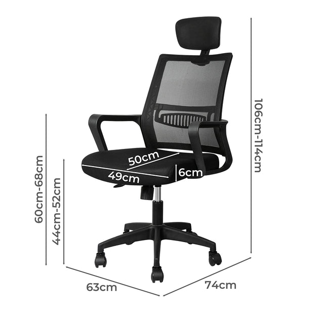 Levede Office Chair Mesh Gaming Executive-2018816854809776130