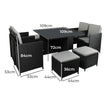 Levede 9PCS Outdoor Table Chair Set-2006733112737927170