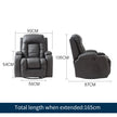 Levede Massage Sofa Chair Recliner 360-2011198877352464386