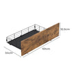 Levede 4 Queen Bed Frame Storage Drawers-2018816884425756674