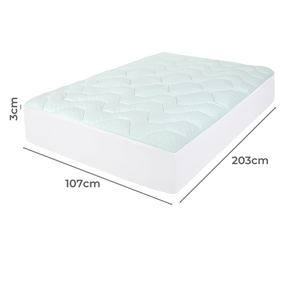 Dreamz Mattress Topper Pillowtop Cover King Single-2006733413448552450