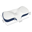 Dreamz Memory Foam Pillow Pillowcase Supprt Blue Rebound-2018816680158957570