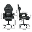 Levede Office Chair High Back Suede Fabric Gaming Chair-2006733418200698882