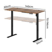 Levede Electric Standing Desk Height Adjustable 140cm-2006733411502395394