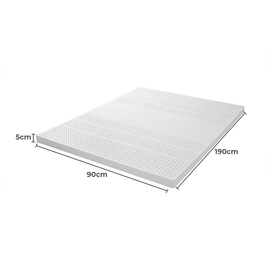 Dreamz Latex Mattress Topper Single-2006733099915939842