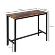 Levede High Bar Table Retro Industrial-2018816882450239490