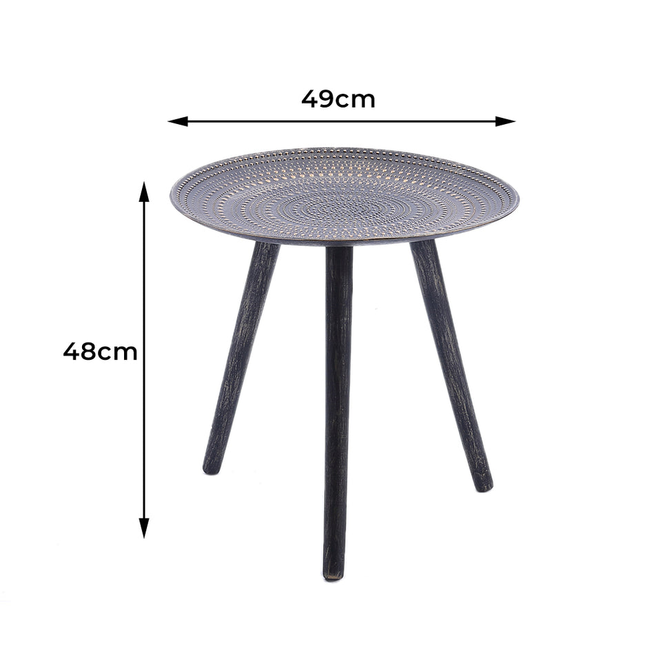 Levede Side Table Coffee Bedside End Bronze-2018816767928963074