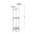 Levede Plant Stand Outdoor Indoor Flower White Medium-2006732929799163906